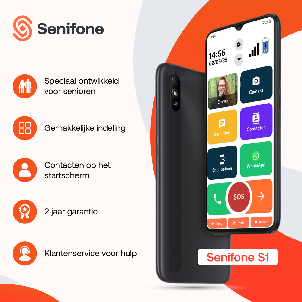 Senifone S1 - Senioren Smartphone